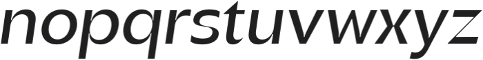 Crefisa Italic otf (400) Font LOWERCASE