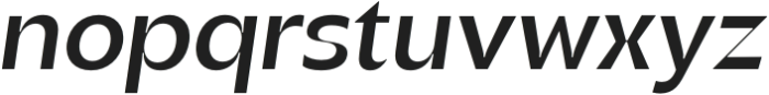 Crefisa Medium Italic otf (500) Font LOWERCASE