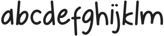 Creme De La Creme Regular otf (400) Font LOWERCASE