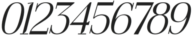 Cremtin Italic otf (400) Font OTHER CHARS