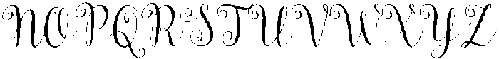 Cresilda Script otf (400) Font UPPERCASE
