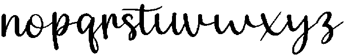 Criccrut Regular otf (400) Font LOWERCASE