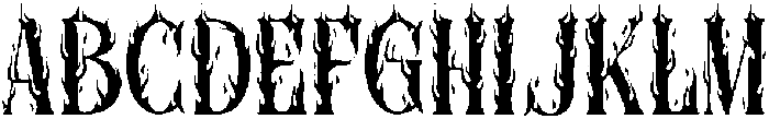 Crimson Flare Regular otf (400) Font UPPERCASE