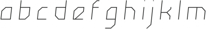 Crimstone Line Italic otf (400) Font LOWERCASE