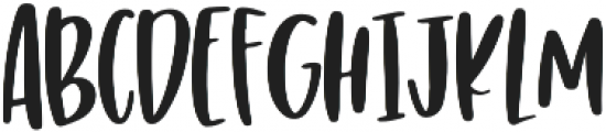 Crinkle Regular otf (400) Font UPPERCASE