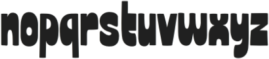 Croassant Regular otf (400) Font LOWERCASE