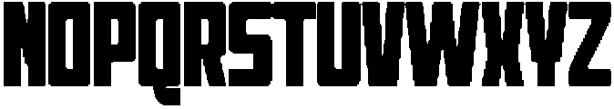 Crochets Regular otf (400) Font LOWERCASE