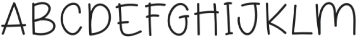 Crocodile Regular otf (400) Font UPPERCASE