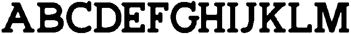 Crocodilo Regular otf (400) Font UPPERCASE