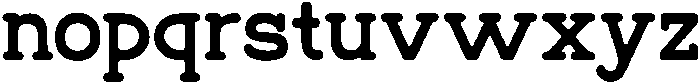 Crocodilo Regular otf (400) Font LOWERCASE