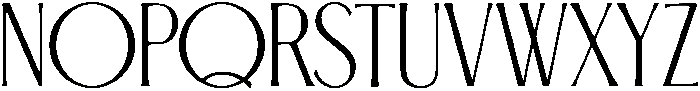 Croissant Regular otf (400) Font UPPERCASE