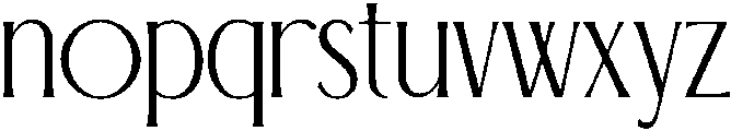 Croissant Regular otf (400) Font LOWERCASE