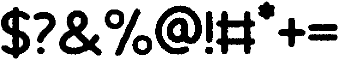 Crona Pencil otf (400) Font OTHER CHARS