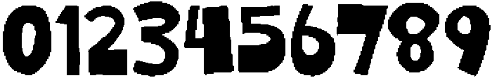 Crookie Crunch otf (400) Font OTHER CHARS