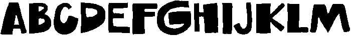 Crookie Crunch otf (400) Font UPPERCASE