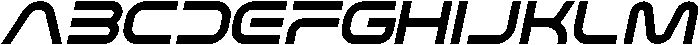 Croparo Regular otf (400) Font UPPERCASE