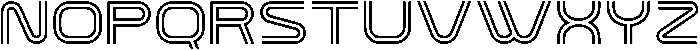Croparo Regular otf (400) Font UPPERCASE