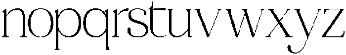 CroselaTypeface-Regular otf (400) Font LOWERCASE