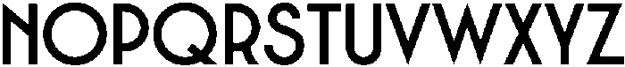 Crosmellow Bold otf (700) Font UPPERCASE