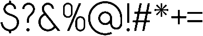 Crosmellow Light otf (300) Font OTHER CHARS