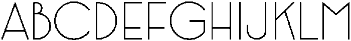 Crosmellow Thin otf (100) Font UPPERCASE