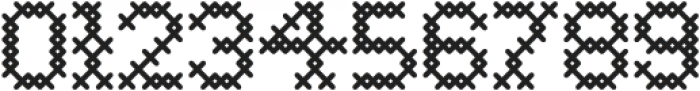 Cross Stitch Basic ttf (400) Font OTHER CHARS