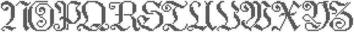 CrossStitchElaborate otf (400) Font LOWERCASE