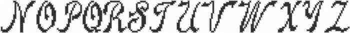 CrossStitchSplendid CrossStitchSplendid otf (400) Font UPPERCASE