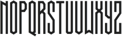 Crossland otf (400) Font UPPERCASE