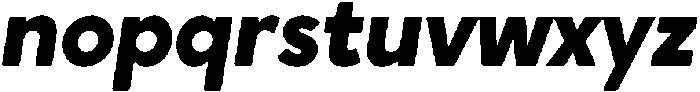 Crossten Soft Black italic otf (900) Font LOWERCASE