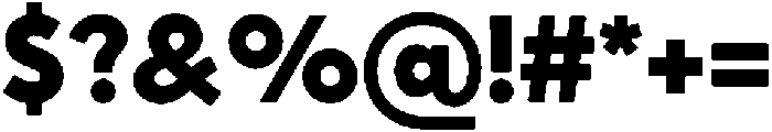 Crossten Soft Black otf (900) Font OTHER CHARS