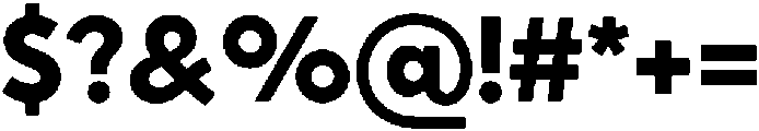 Crossten Soft Extrabold otf (700) Font OTHER CHARS