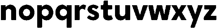 Crossten Soft Extrabold otf (700) Font LOWERCASE