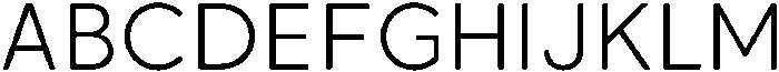 Crossten Soft Extralight otf (200) Font UPPERCASE