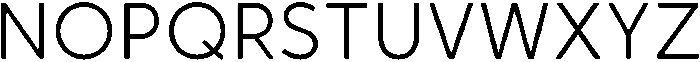 Crossten Soft Extralight otf (200) Font UPPERCASE