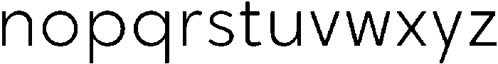 Crossten Soft Extralight otf (200) Font LOWERCASE
