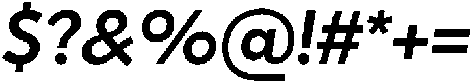 Crossten Soft Semibold italic otf (600) Font OTHER CHARS