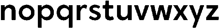 Crossten Soft Semibold otf (600) Font LOWERCASE
