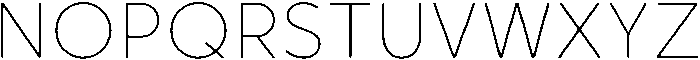 Crossten Soft Thin otf (100) Font UPPERCASE