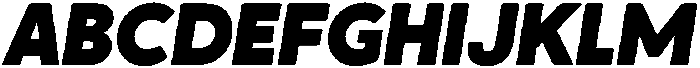 Crossten Soft Ultra italic otf (900) Font UPPERCASE