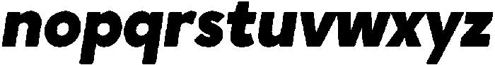 Crossten Soft Ultra italic otf (900) Font LOWERCASE