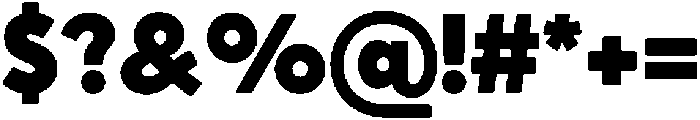 Crossten Soft Ultra otf (900) Font OTHER CHARS