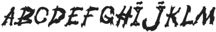 Croswa Regular otf (400) Font LOWERCASE