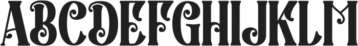 Crowded otf (400) Font UPPERCASE