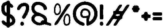 Crown Garoky Regular otf (400) Font OTHER CHARS