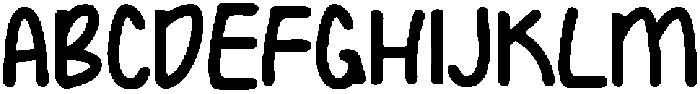 Crown Garoky Regular otf (400) Font UPPERCASE