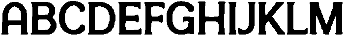 Crows Sans Sarif Regular otf (400) Font UPPERCASE