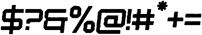 Croxed Brush Italic otf (400) Font OTHER CHARS