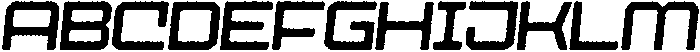 Croxed Eroded Italic otf (400) FONT