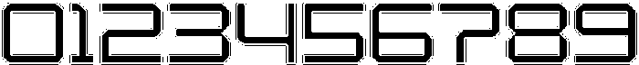 Croxed Rounded Inline otf (400) Font OTHER CHARS
